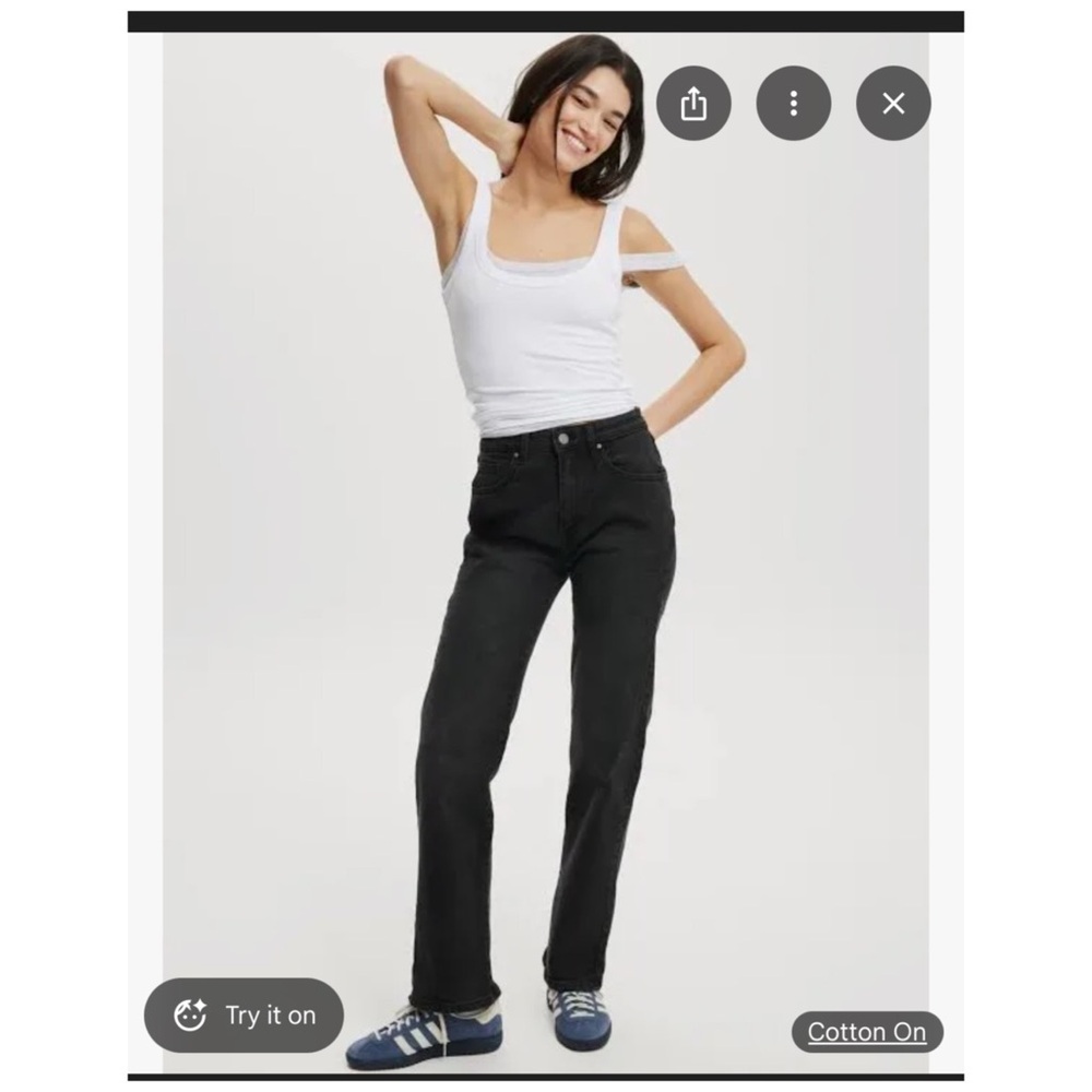 NWT Cotton On Slim Straight Jeans- Size 12